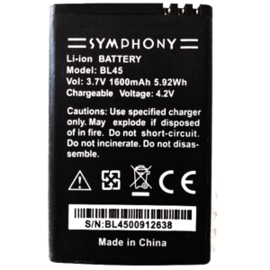 Symphony BL45 Battery