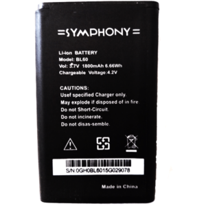 Symphony BL60 Battery