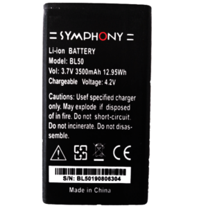 Symphony BL50 Battery