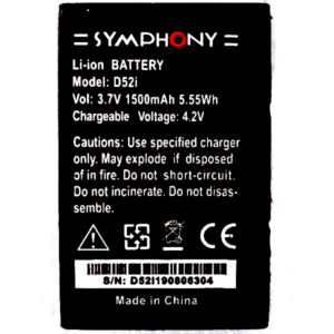 Symphony D52i Battery