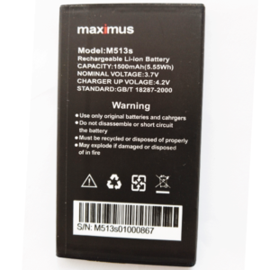 Maximus M513s Battery