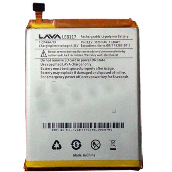 Lava A3 Battery