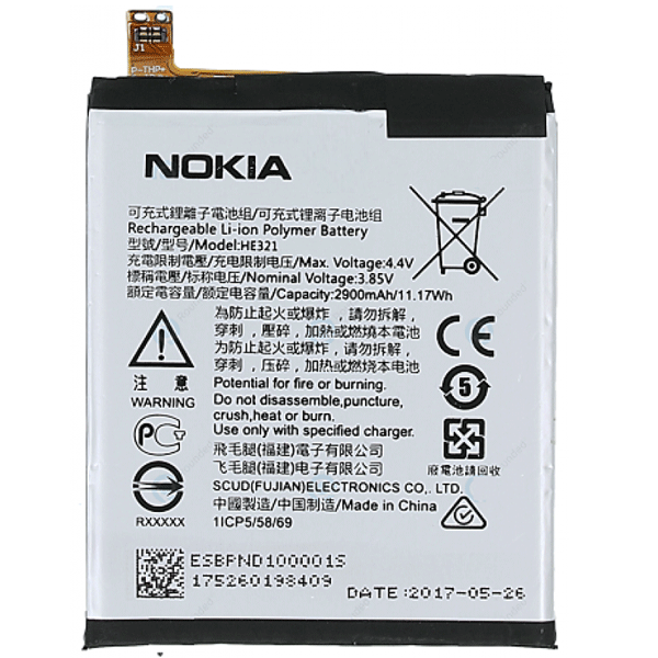 Nokia 3.1plus Battery