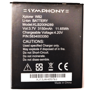 Symphony W82 Battery