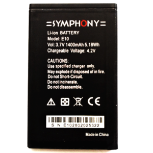 Symphony E10 Battery