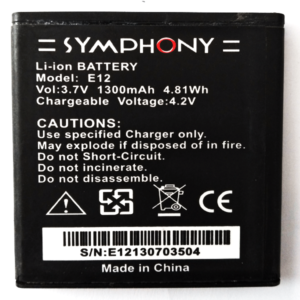 Symphony E12 Battery
