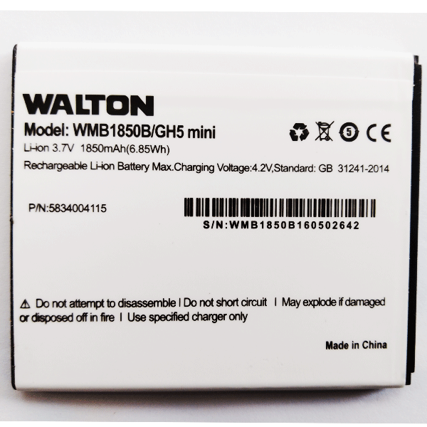 Walton GH5 Mini Battery