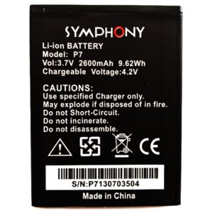 Symphony P7 Battery