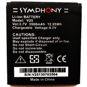 Symphony V25 Battery