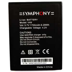 Symphony V49 Battery