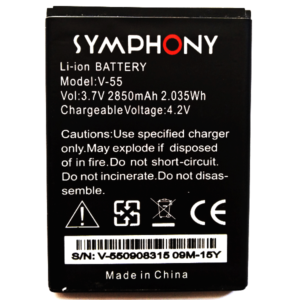 Symphony V55 Battery