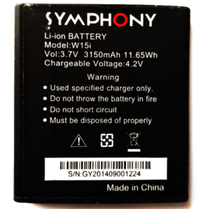 Symphony W15i Battery