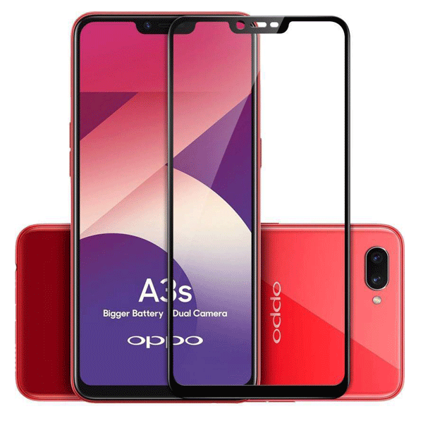 Oppo A3S 5D Glass Screen Protector