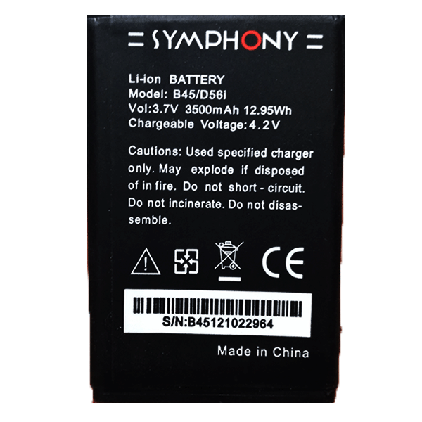 Symphony D56i Battery