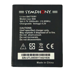 Symphony E80 Battery
