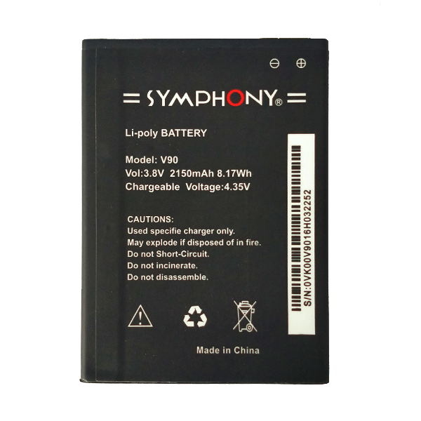 Symphony V90 Battery