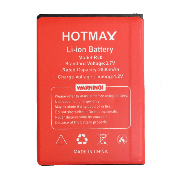 Hotmax R30 battery