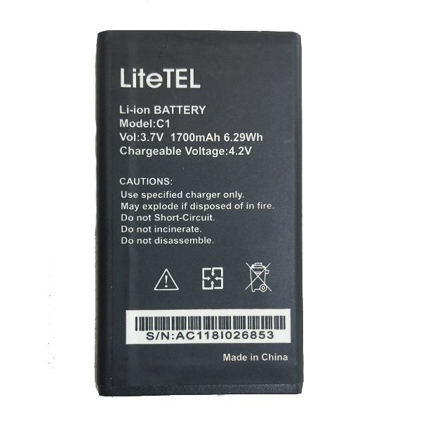 LiteTEL C1 battery